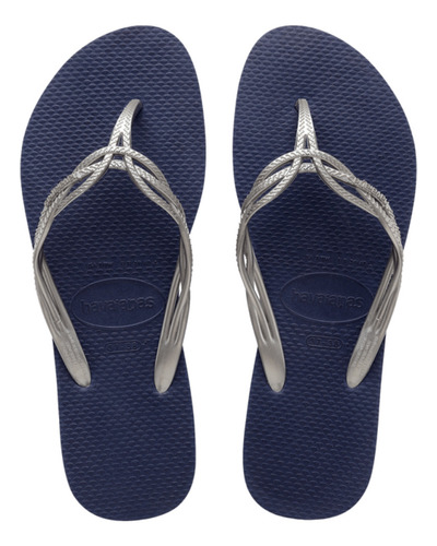 Sandália Havaianas Flash Sweet Azul Tamanho 35/36 1 Par