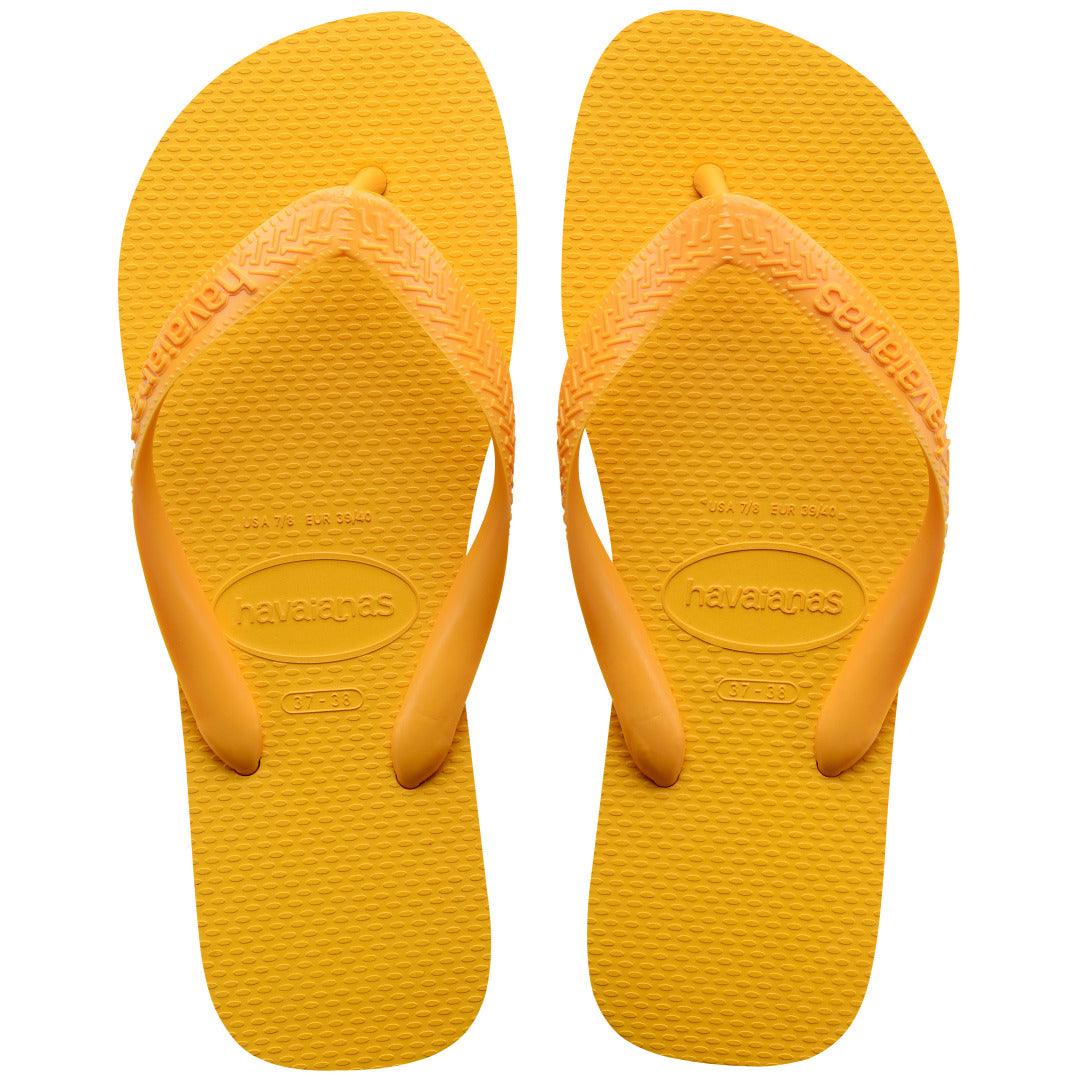Encontraproduto.com.br - Sandálias Havaianas Top Amarelo Pop 43/44