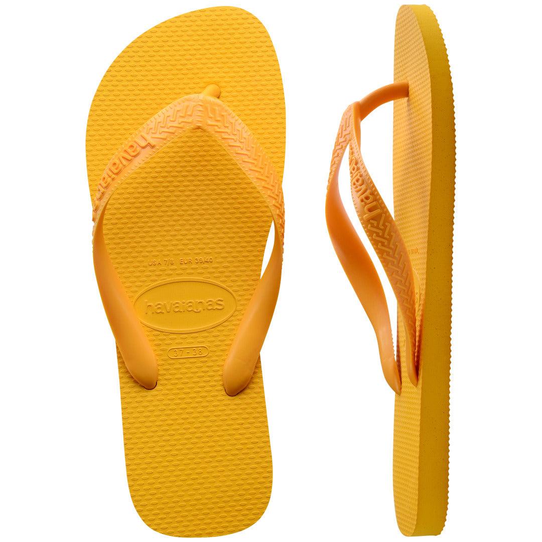 Encontraproduto.com.br - Sandálias Havaianas Top Amarelo Pop 43/44