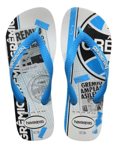 Sandálias Havaianas Top Times Inter Branco 39/40