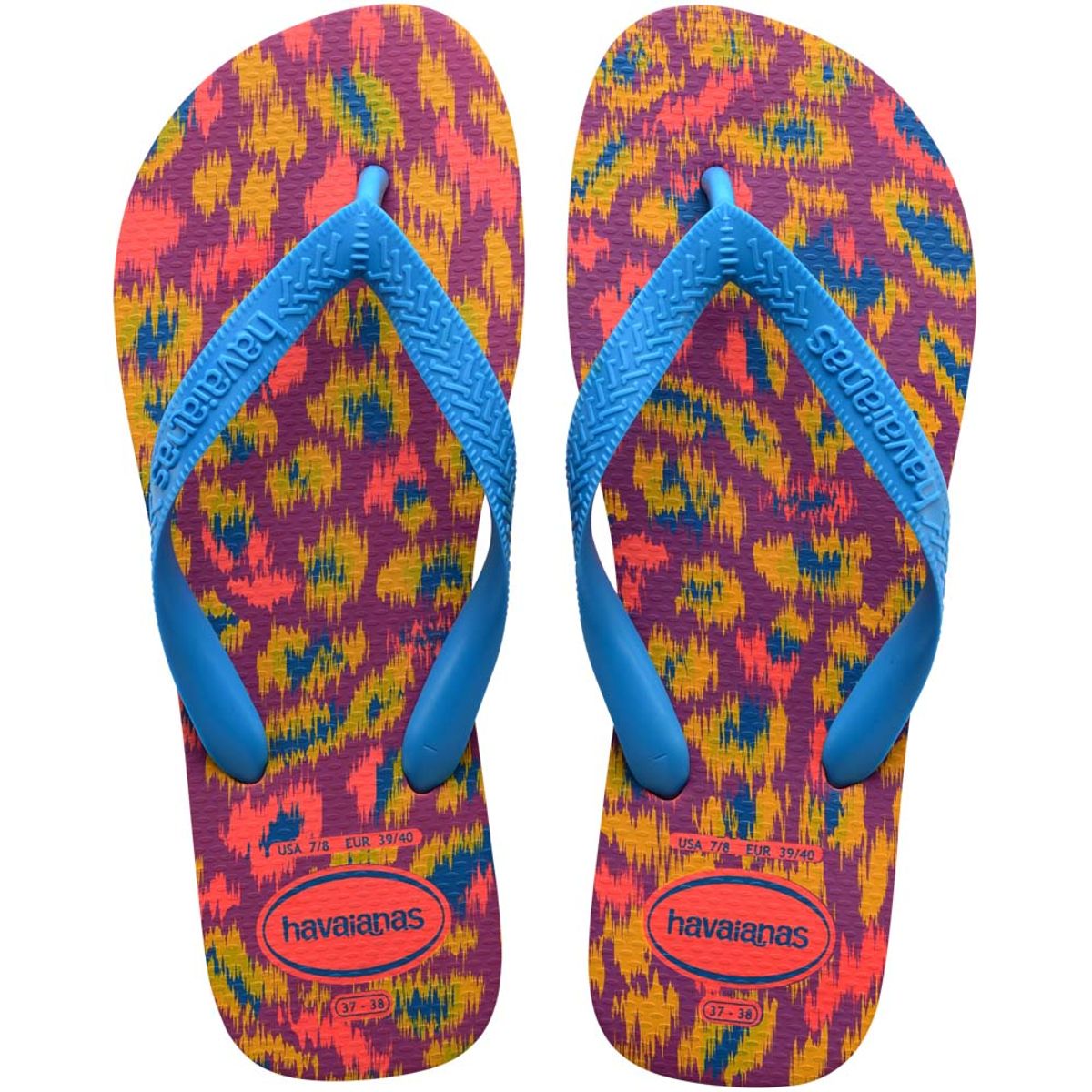Sandália Havaianas Top Animals Salmão 33/34