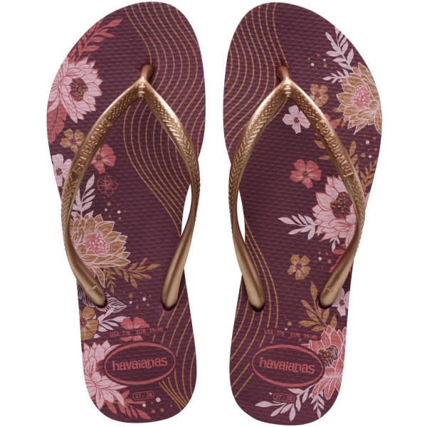 Encontraproduto.com.br - Chinelo Terra Roxa Slim Organic Havaianas n° 37/38