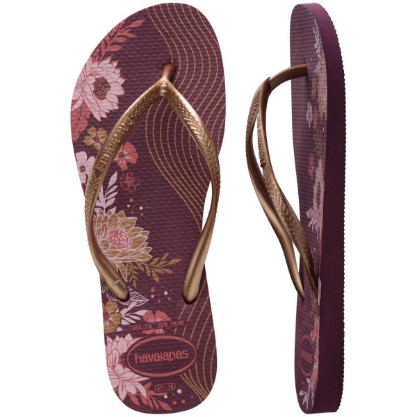 Encontraproduto.com.br - Chinelo Terra Roxa Slim Organic Havaianas n° 37/38