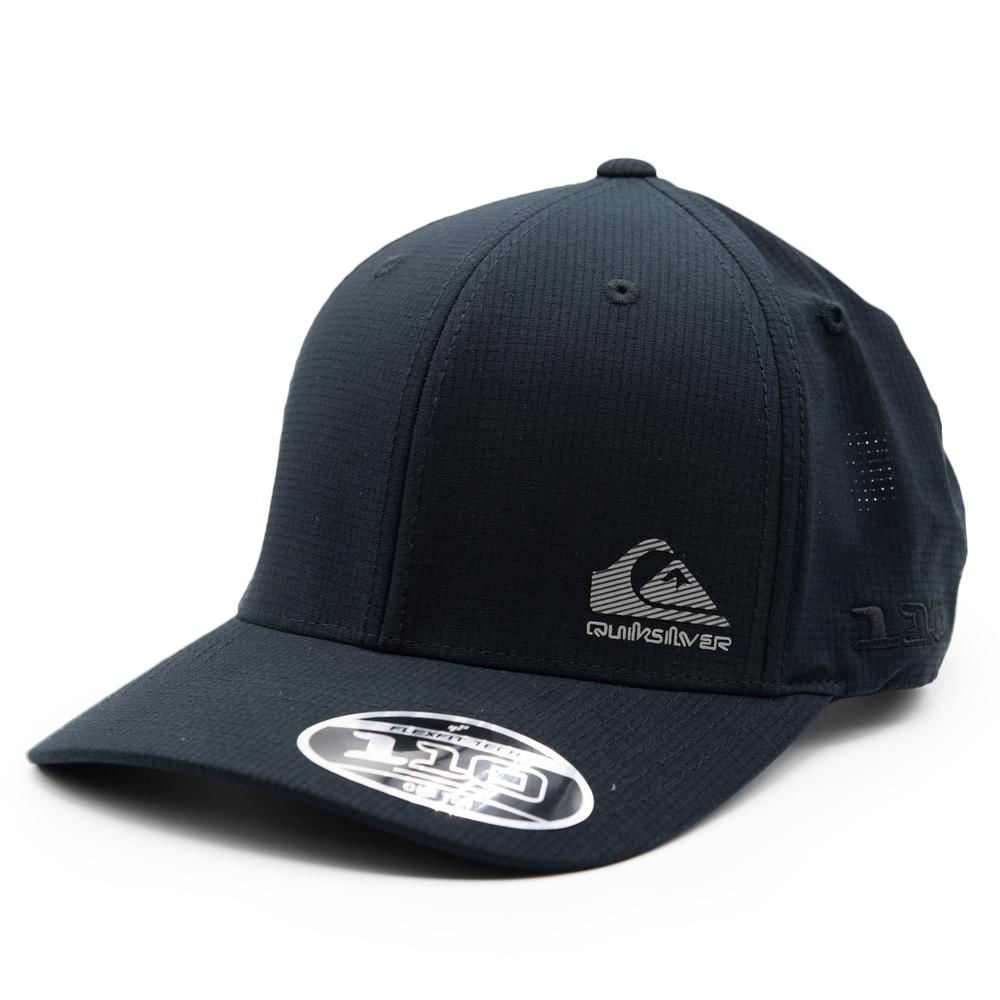 Boné Quiksilver Aba Curva Hibrid Reflective Night WT23 Preto