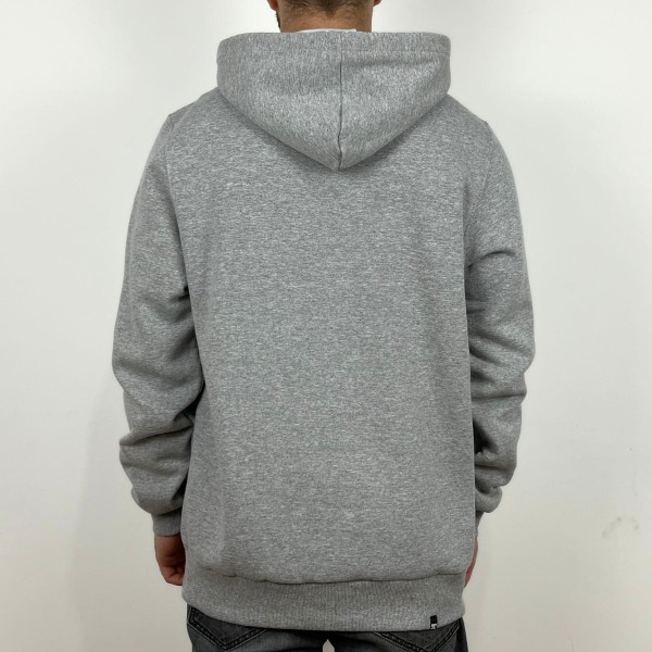 Encontraproduto.com.br - Moletom DC Fechado Solidwes Cinza Mescla