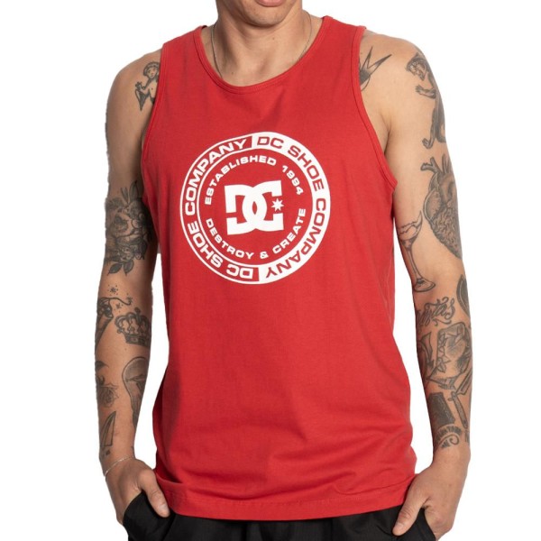 Regata DC Shoes DC Corpo SM25 Masculina Vermelho