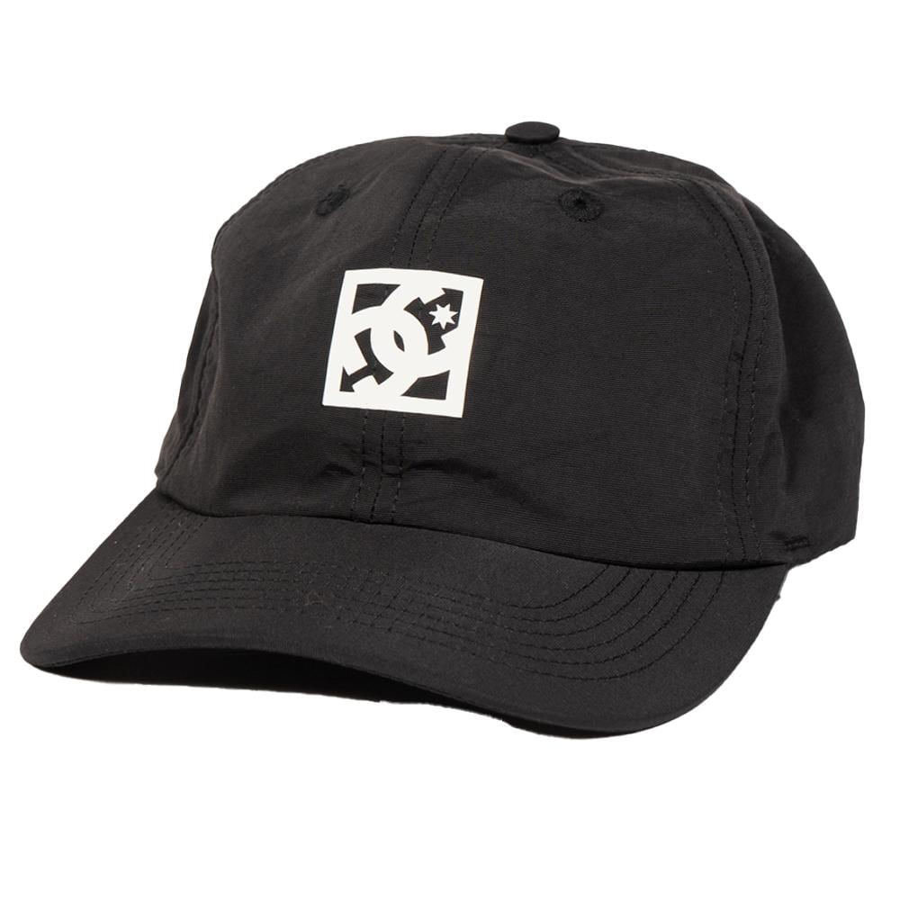 Boné DC Shoes Aba Curva New Sealed Strap SM25 Preto