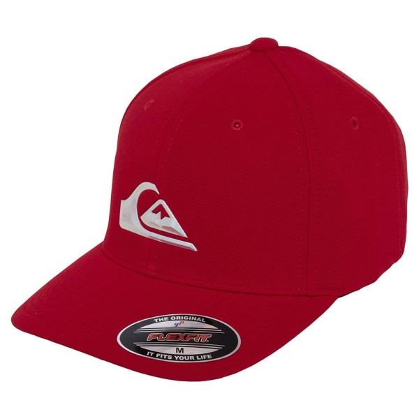 Encontraproduto.com.br - Boné Quiksilver Aba Curva Hologram 3D Logo SM25 Red
