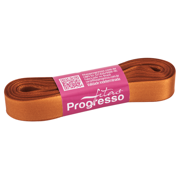 Encontraproduto.com.br - Fita de Cetim Caramelo 15mmx10m CF003 Cor 2000 PROGRESSO