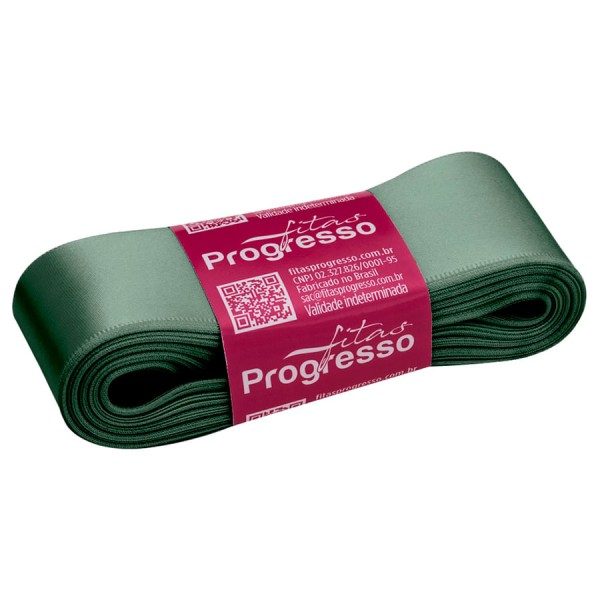 Encontraproduto.com.br - Fita de Cetim Verde Oliva 38mmx10m CF009 COR2059 PROGRESSO