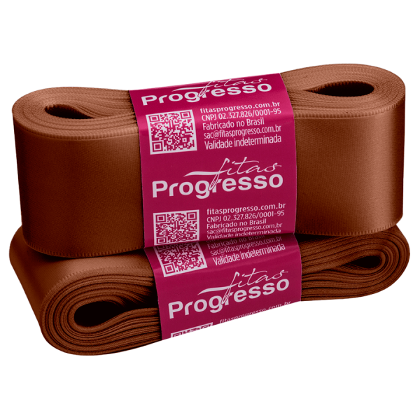 Fita de Cetim Cacau 38mmx10m CF009 Cor 1370 PROGRESSO