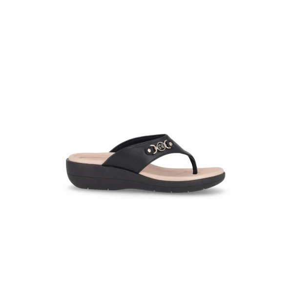Rasteira Piccadilly Preto