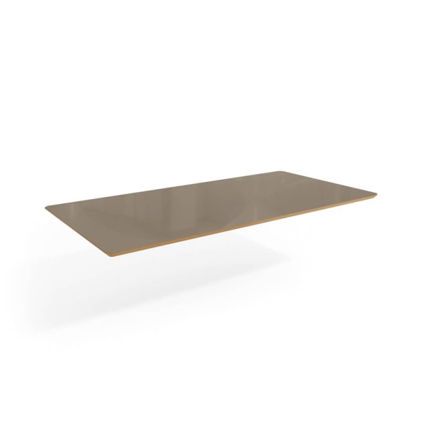 Encontraproduto.com.br - Tampo Retangular para Mesa de Jantar com Vidro Petúnia Freijó 180 cm