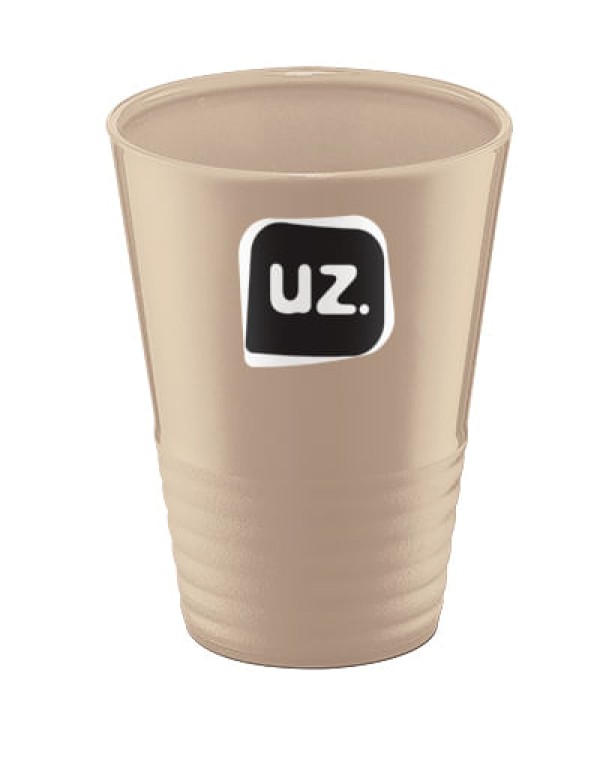 COPO GOMADO PLUS CAPUCCINO 300ML UZ159-CAP UZ PLASTIC