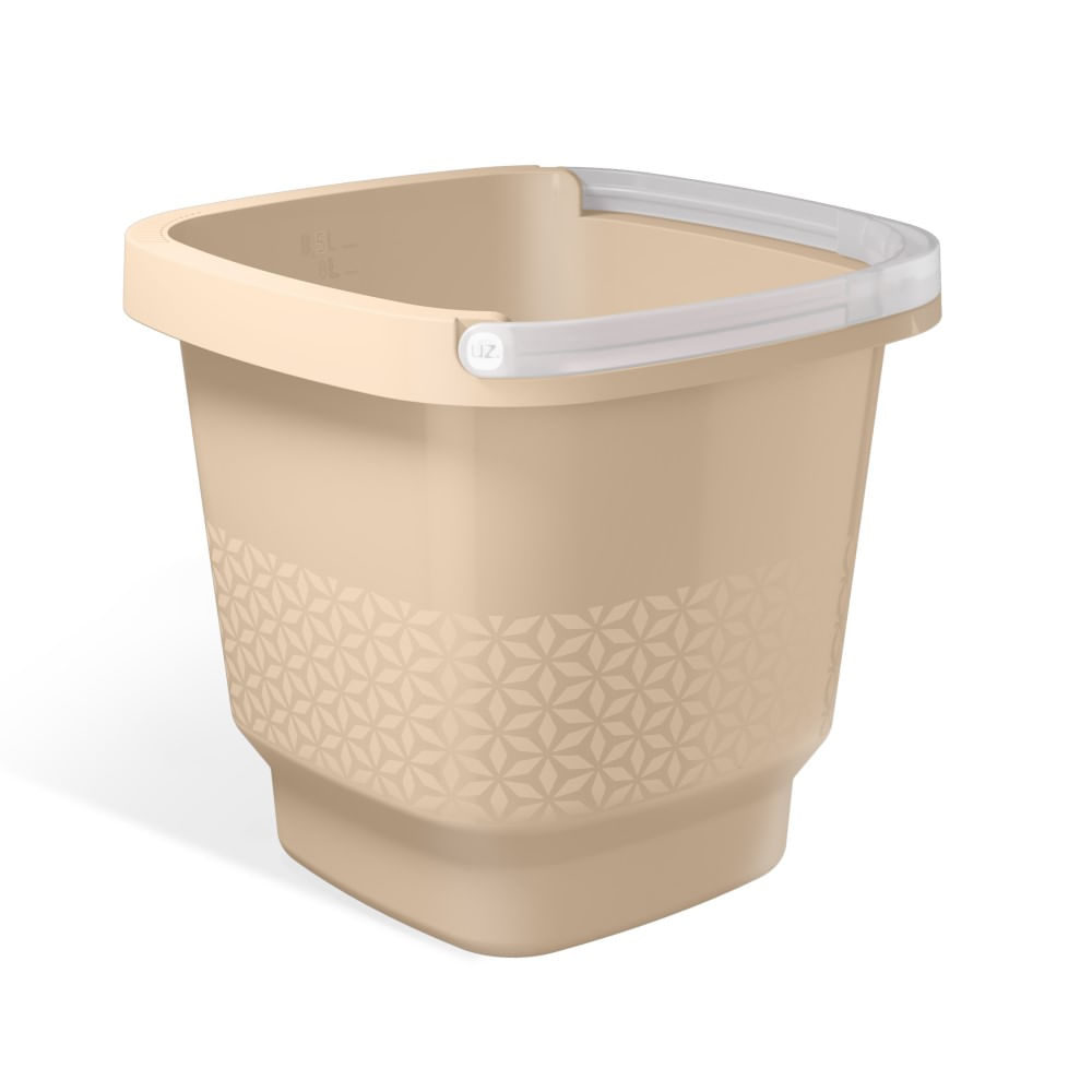 Encontraproduto.com.br - Balde slim 8,5 litros de plastico com alça - UZ