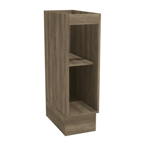 Encontraproduto.com.br - Balcão De Cozinha Maxxi G737 Porta Condimento 1 Porta S/tampo 25cm Nogal - Kappesberg