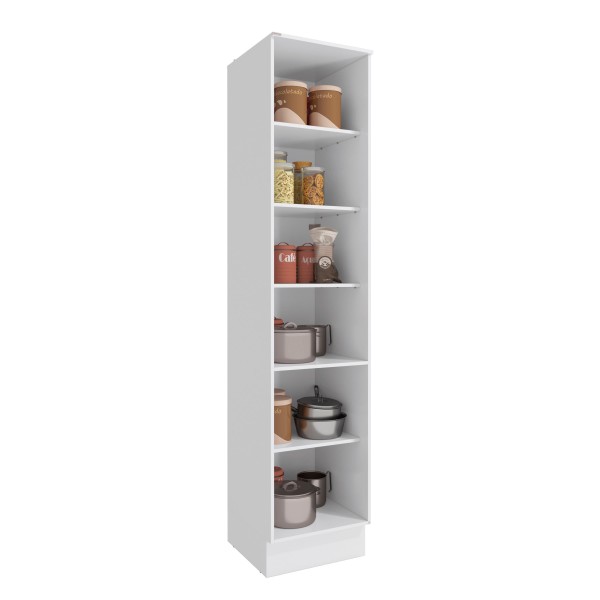 Encontraproduto.com.br - Paneleiro Celeste Kappesberg 100% Mdf 1 Porta Branco/azul 50cm