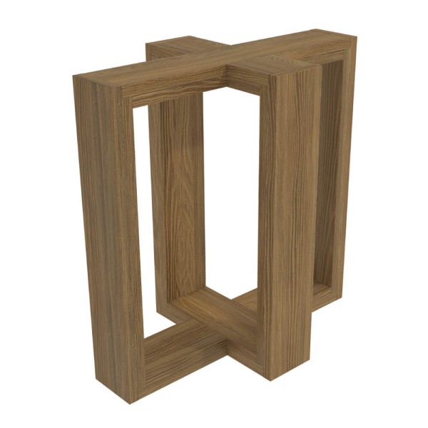 Encontraproduto.com.br - Base de Mesa Centella Nogueira BA48 Kappesberg