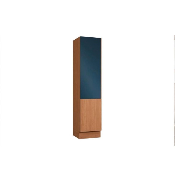 Paneleiro De Cozinha Ciela R628 C-2 Portas 50x220cm Canela-azul Profundo - Kappesberg