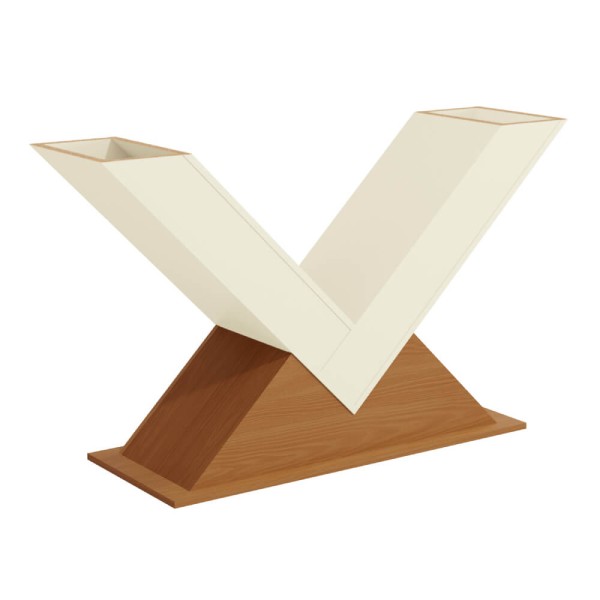 Base de Mesa Amora Canela/Off White BA35 Kappesberg