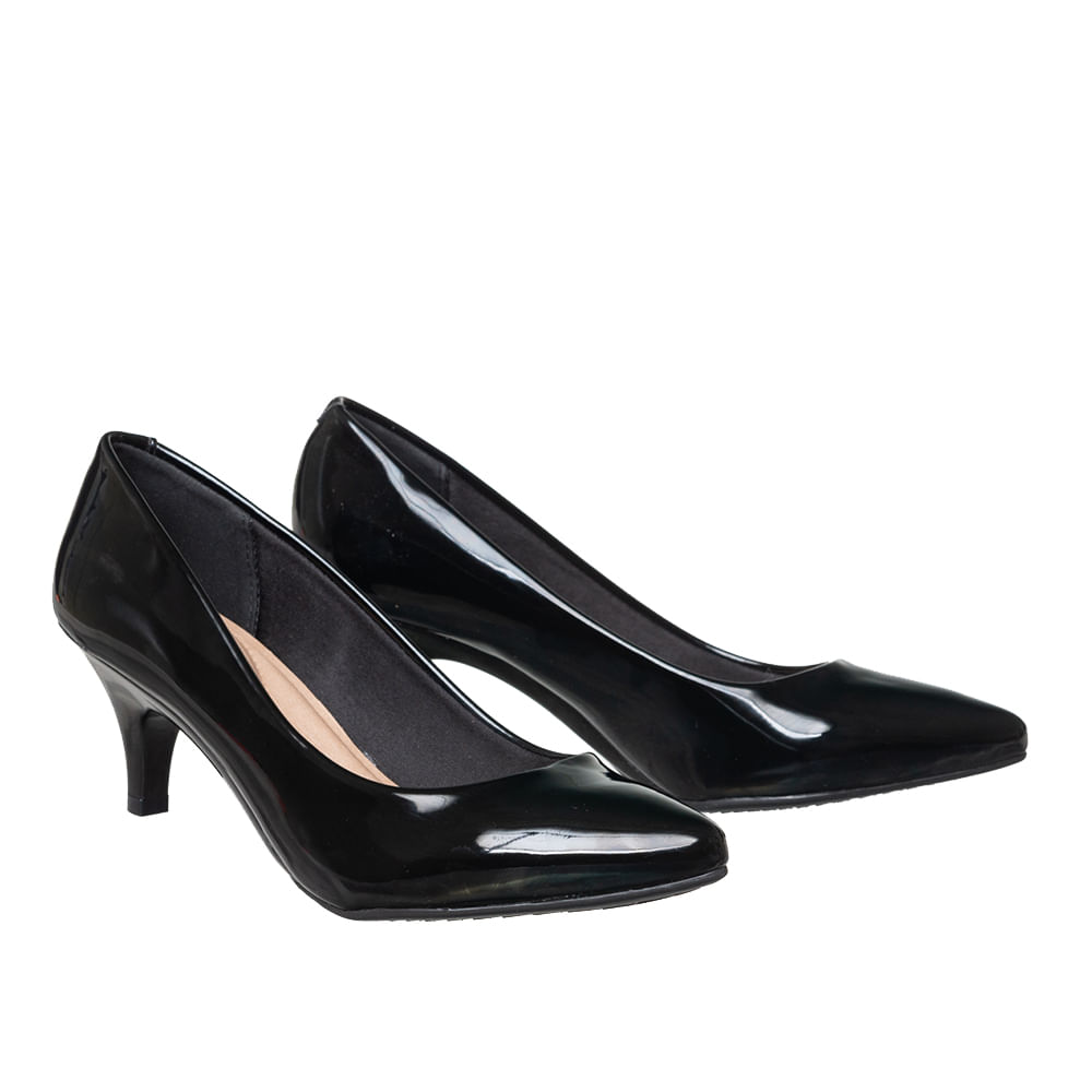 Encontraproduto.com.br - Scarpin Salto Fino Baixo