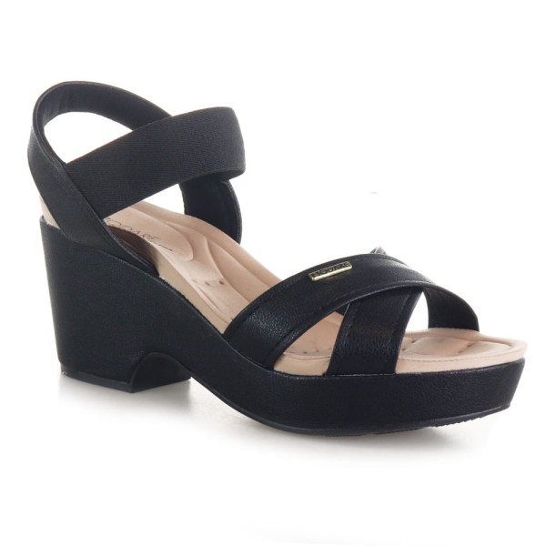 Encontraproduto.com.br - Sandália Modare Salto Anabela - 713711722454