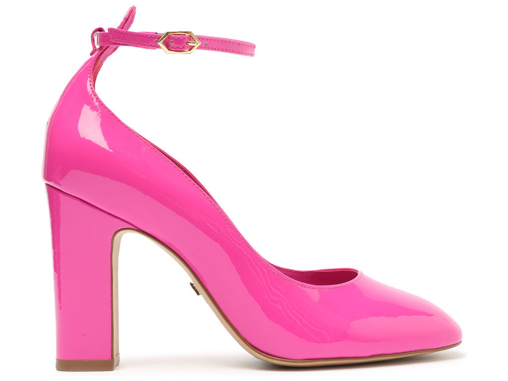 Scarpin Salto Alto Pink Verniz A12430 Arezzo