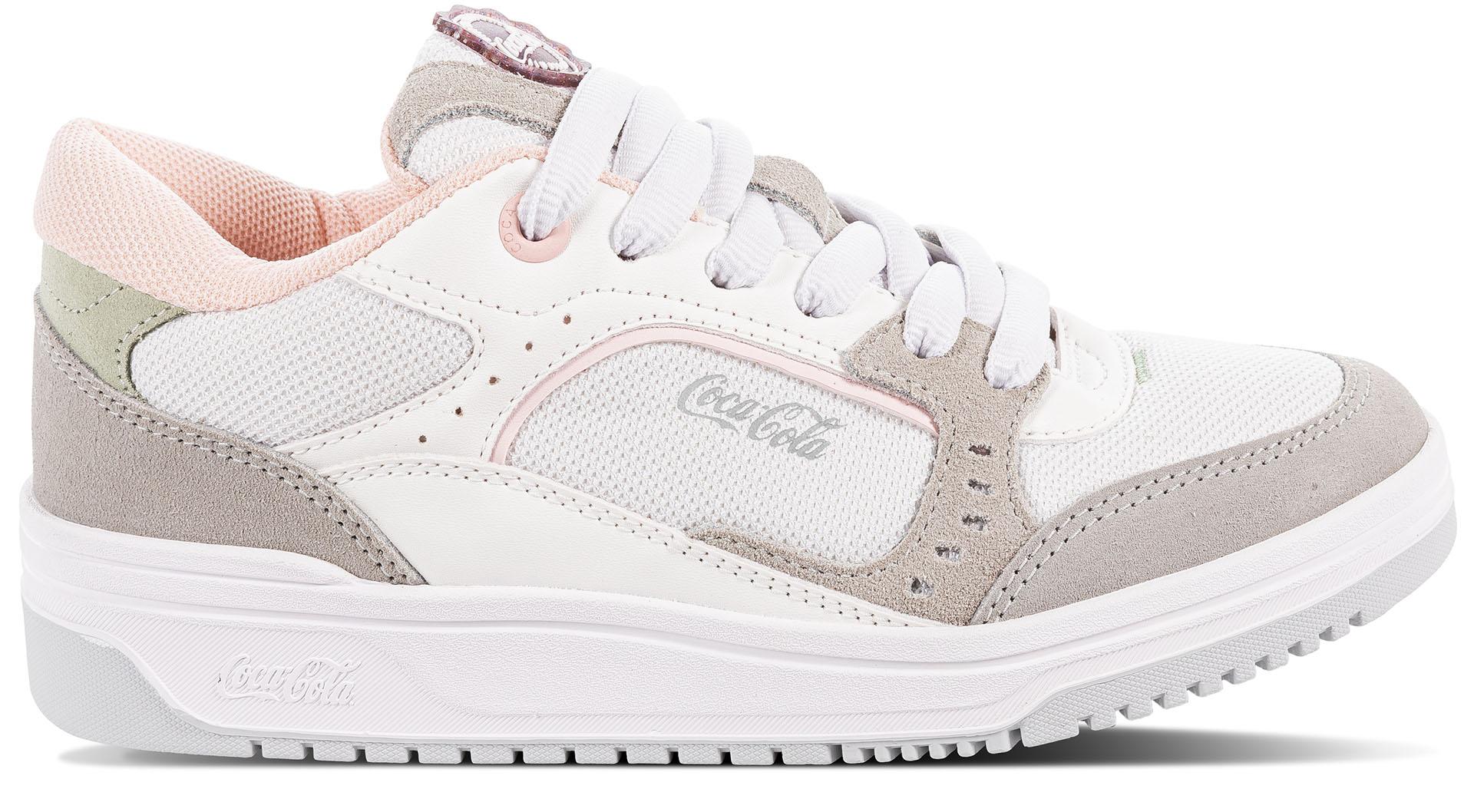 Tênis Coca-Cola Shoes March Y2k Branco