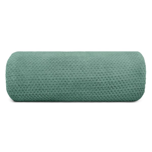 Encontraproduto.com.br - Manta Flannel Pollo Solteiro Verde Campestre 1,50 x 2,20 Appel