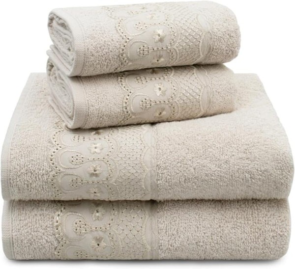 Encontraproduto.com.br - Toalha de Rosto Felpuda Bordare 45cm x 68cm - Appel