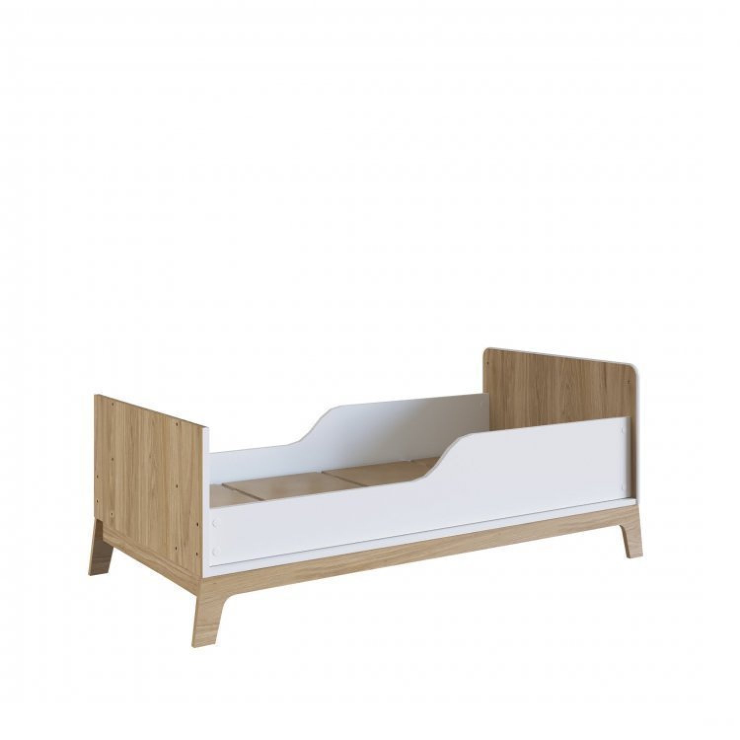 Encontraproduto.com.br - Quarto De Bebê Com Berço Cômoda Estante Com Nichos e Caixa De Brinquedos Favo De Mel Itapuã/Branco