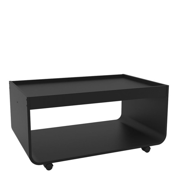 Encontraproduto.com.br - Mesa De Centro 1 Nicho Índia Politorno Preto