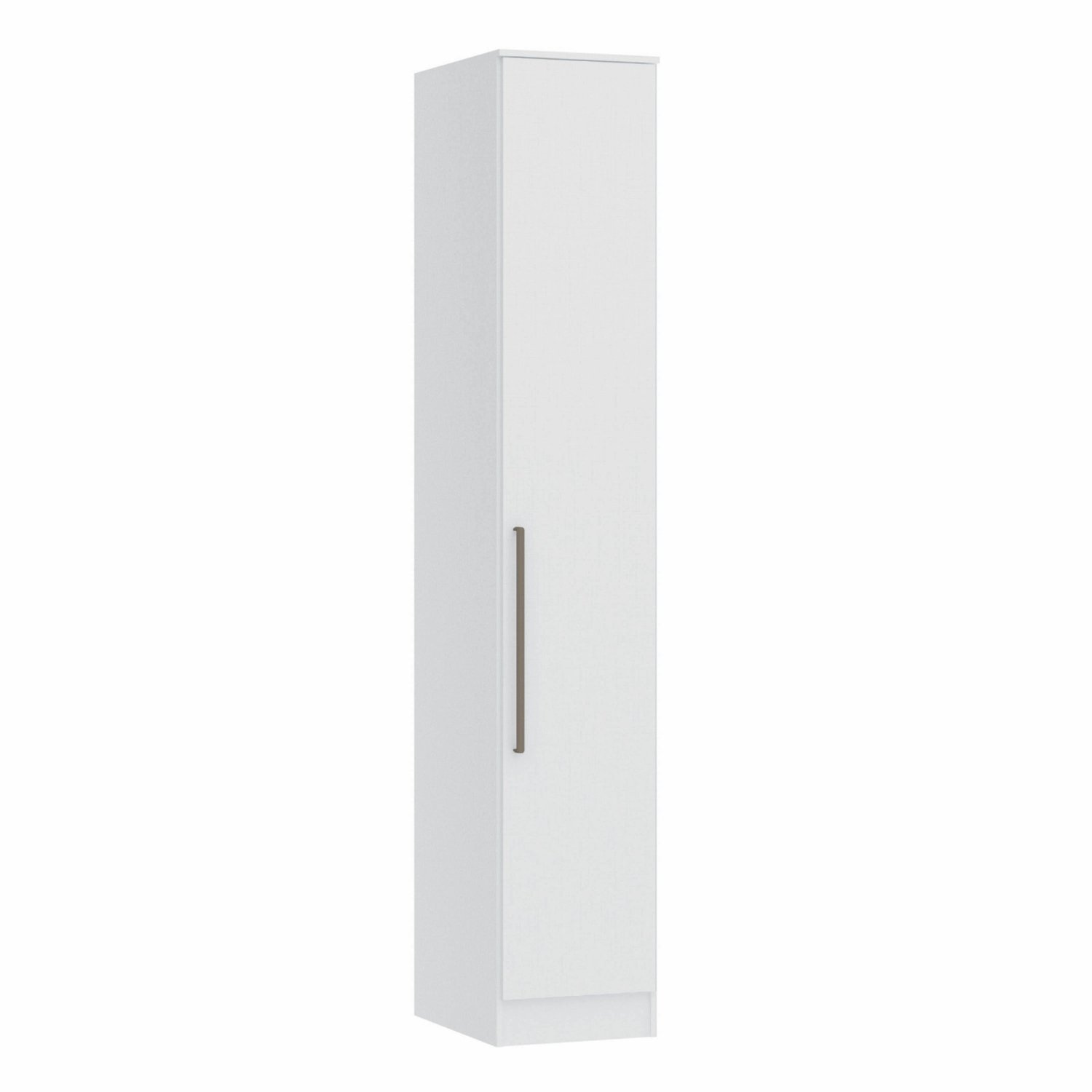 Guarda Roupa Modulado 1 Porta Requinte+ Móveis Castro Branco Line