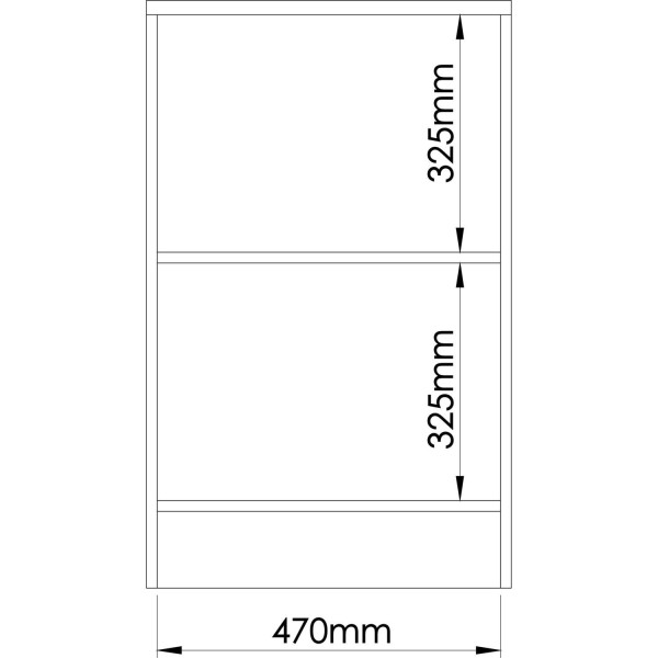 Encontraproduto.com.br - Módulo Inferior 1 Porta Requinte+ Branco Line