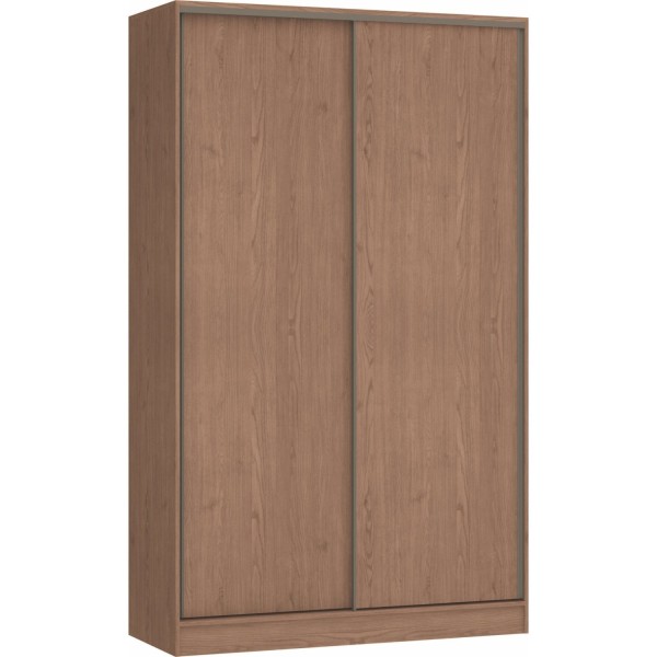 Encontraproduto.com.br - Guarda Roupa Modulado 2 Portas de Correr 2 Gavetas Requinte Macadâmia
