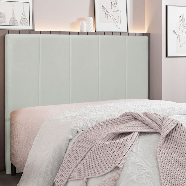 Cabeceira Queen 160cm Veludo Ravenna Spezzia Prata