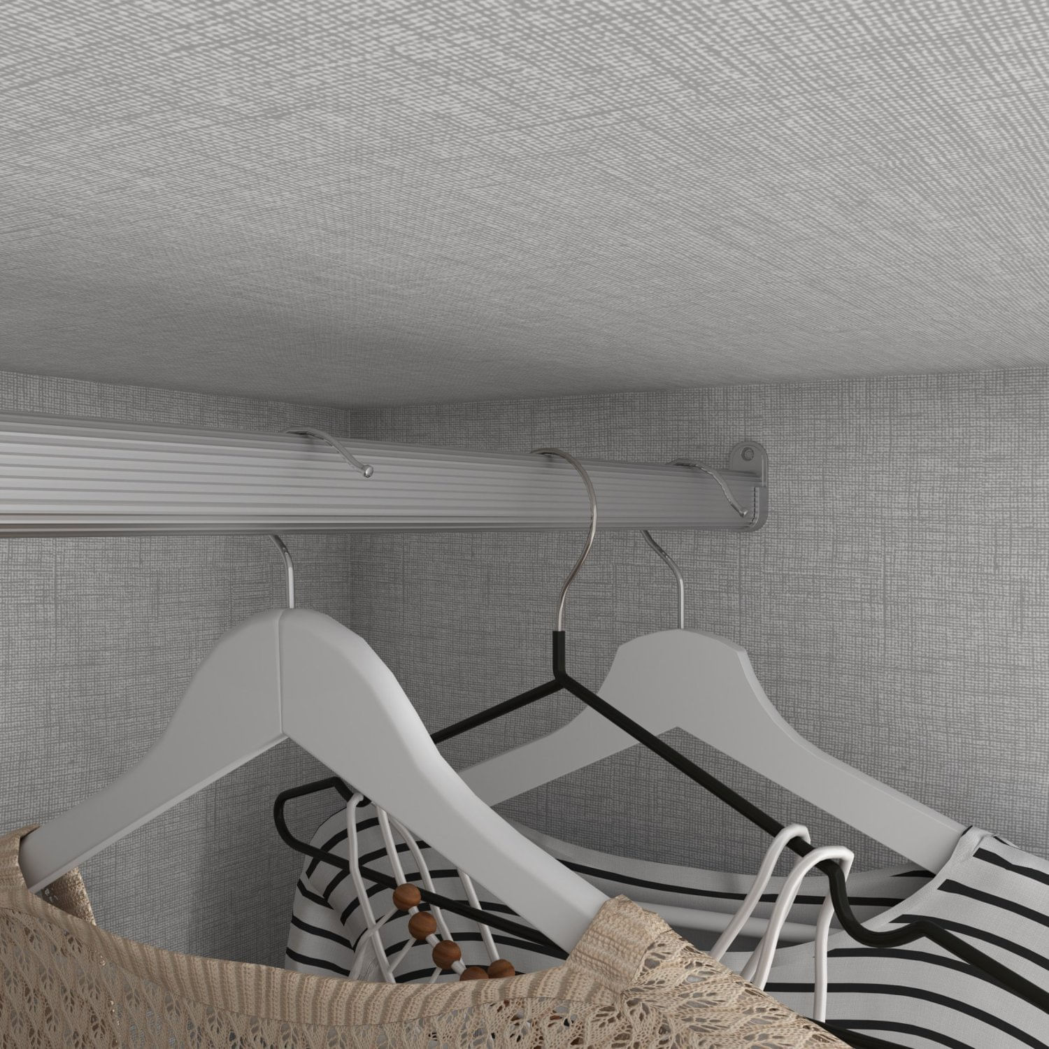 Encontraproduto.com.br - Quarto de Bebê Completo com Berço e Guarda Roupa Nova York Espresso Móveis Branco HP