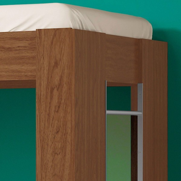 Encontraproduto.com.br - Treliche com Baú 1 Porta 2 Nichos CM-15 Ditália Móveis Diamond
