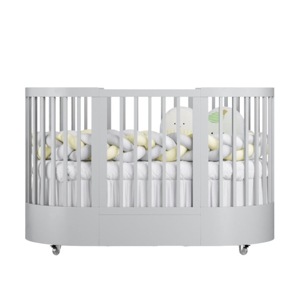 Encontraproduto.com.br - Berço e Mini Cama 3 em 1 Wave Cinza