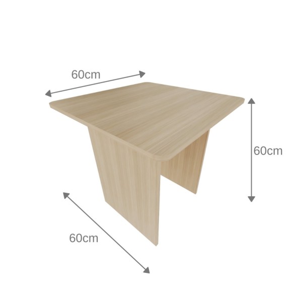 Encontraproduto.com.br - Conjunto Infantil com 1 Mesa e 2 Banquetas Geneve