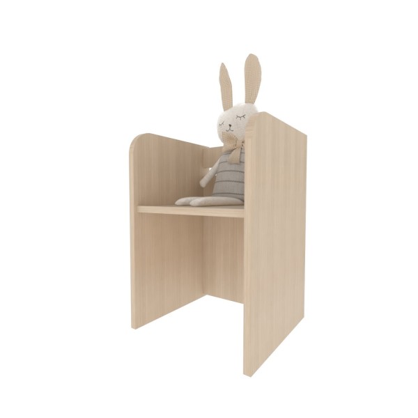 Encontraproduto.com.br - Conjunto Infantil com 1 Mesa e 2 Banquetas Geneve
