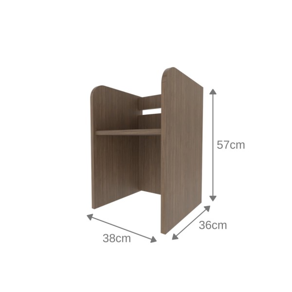 Encontraproduto.com.br - Conjunto Infantil com 1 Mesa e 2 Banquetas Ameixa Negra