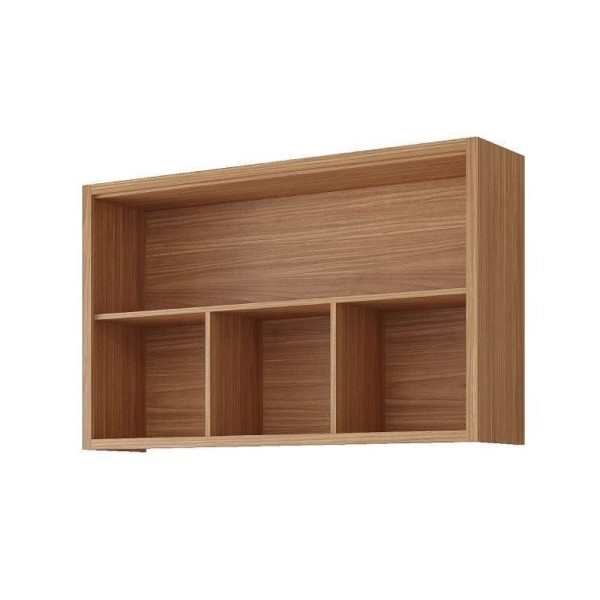 Encontraproduto.com.br - Cozinha Modulada 5 Peças 2 Nichos Para Forno Ou Micro-ondas Helen Yescasa Freijó-off White