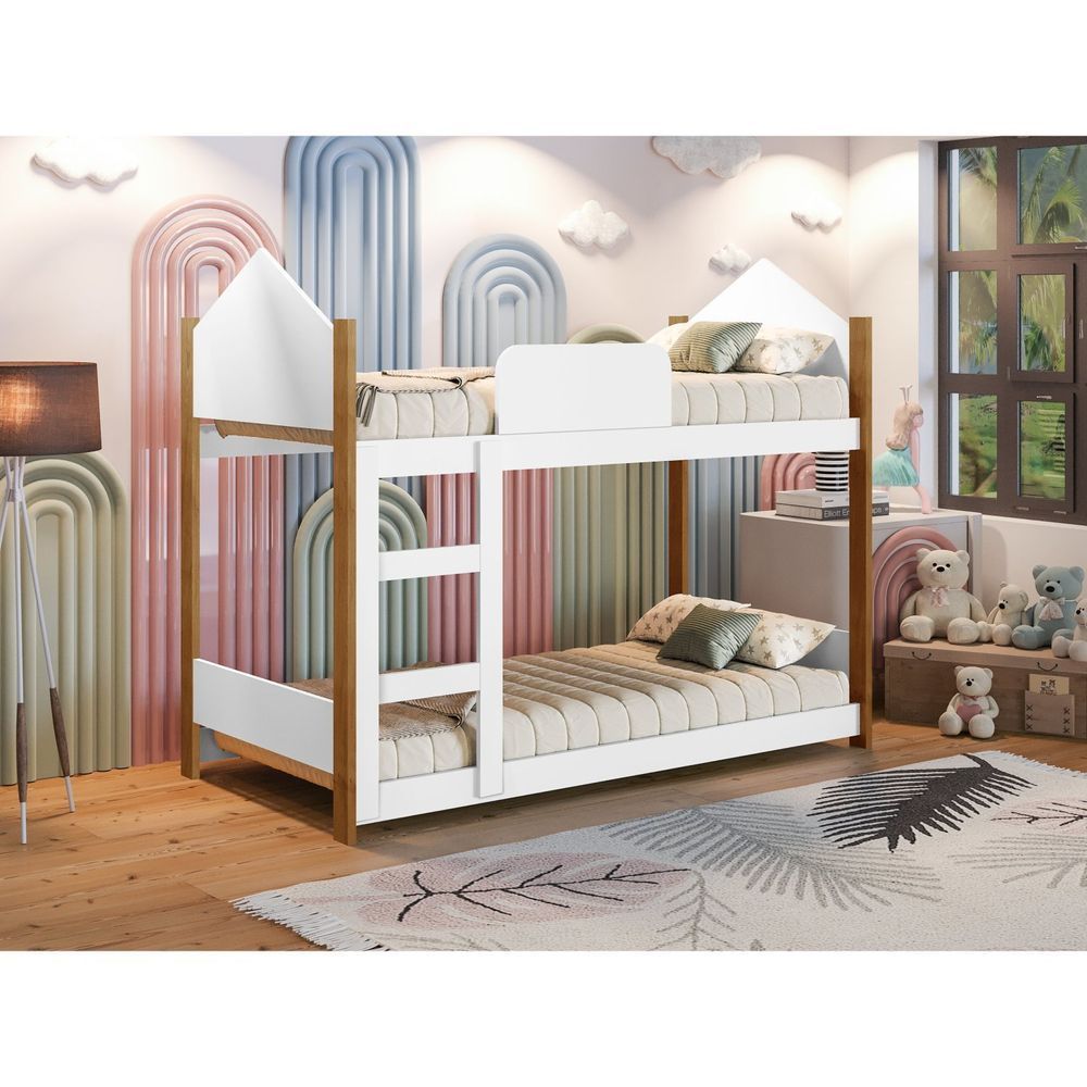 Beliche Infantil Magia Branco/grenat