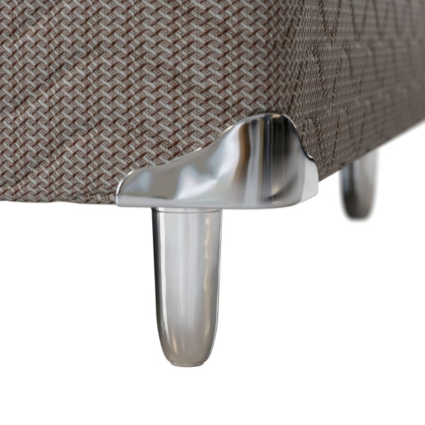 Encontraproduto.com.br - Cama Box Solteiro  Molas Ensacadas Supreme 78x188x60 Dourado
