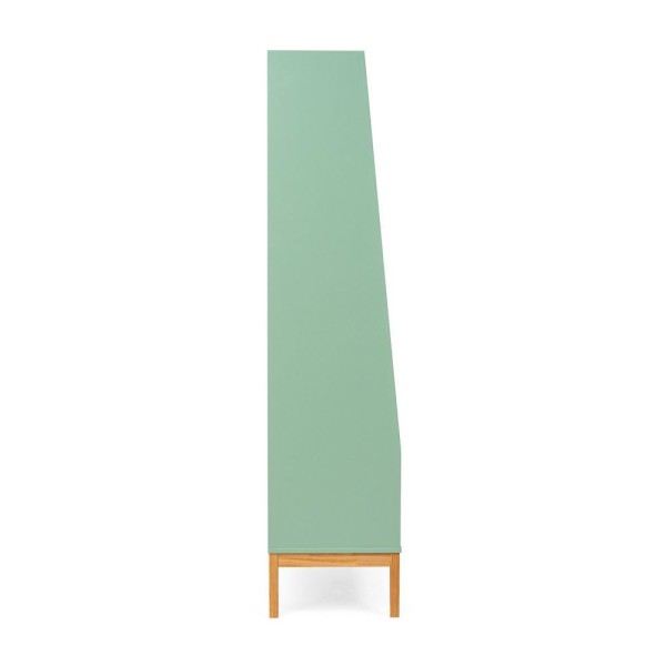 Encontraproduto.com.br - Estante 2 Portas Sálvia 80cm Bento Yescasa Sálvia/amêndoa