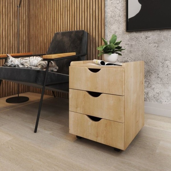 Encontraproduto.com.br - Escrivaninha 120cm Com Gaveteiro E 2 Estantes Nichos 90cm Madeira