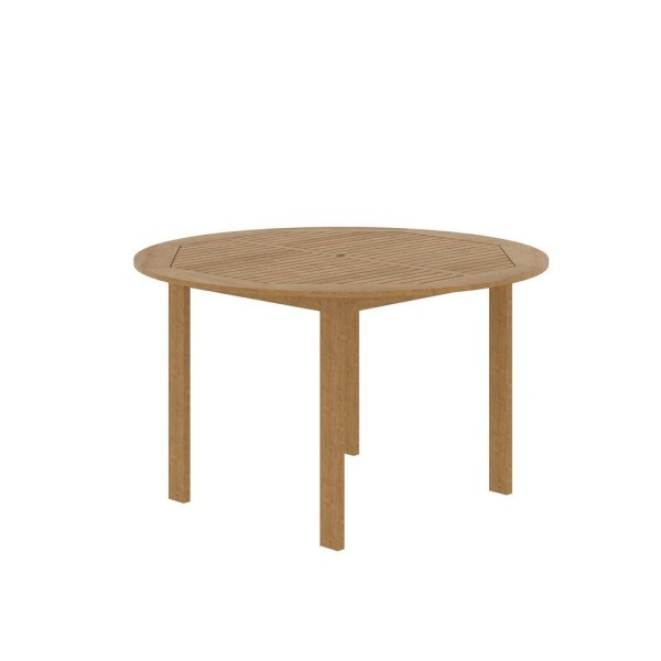 Encontraproduto.com.br - Conjunto De Mesa Redonda E 4 Cadeiras Dobráveis Aster Yescasa Madeira