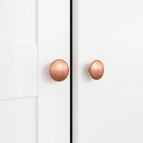 Encontraproduto.com.br - Guarda-Roupa Modulado 2 Portas Americanas com Cabideiro e 2 Gavetas Hera CabeCasa MadeiraMadeira Branco Geada