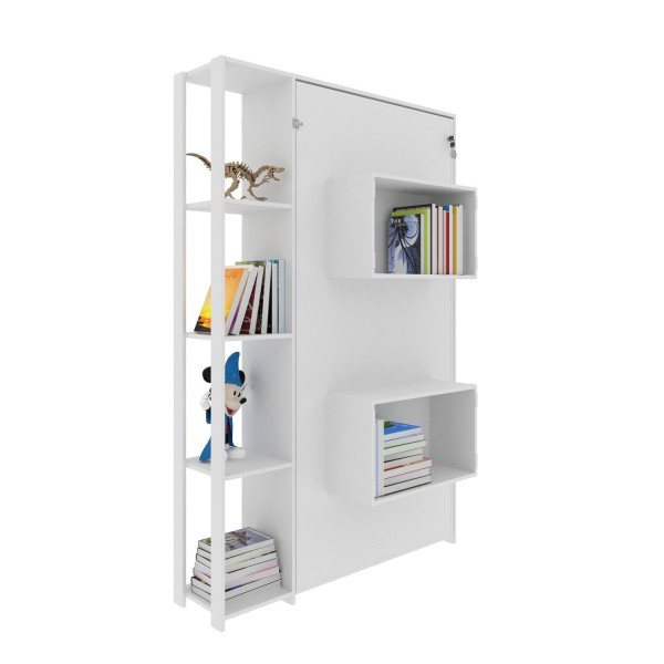 Encontraproduto.com.br - Cama Infantil/juvenil Articulada Com Nicho Arizona Branco